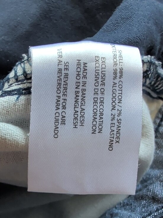 GAP Navy Blue Straight-Leg Pants Men's 34x32