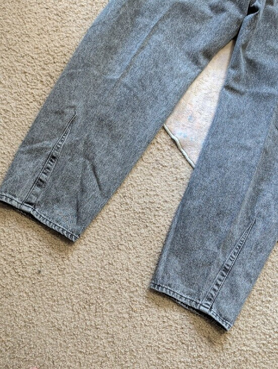 Levi's Cinch Barrel Gray-Washed Panel Denim Jeans Men's 27x31