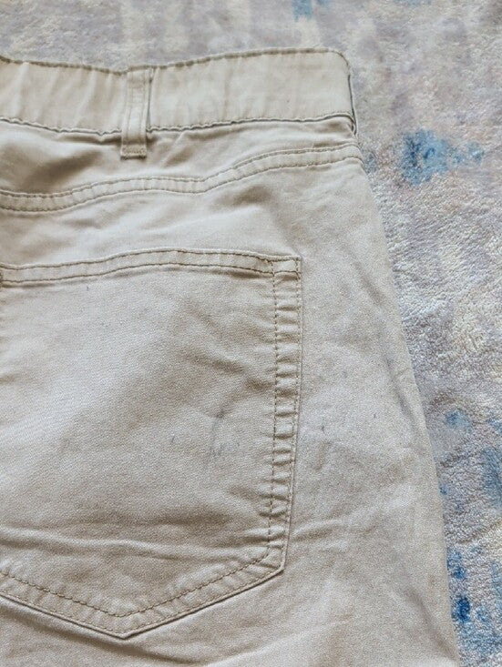 Mason Athletic Stretch Khaki Straight Fit 5-Pocket Pants Men's 34x32