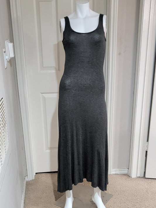 Walter Baker Classic Charcoal Scoop Tank Maxi Dress Women's XS
