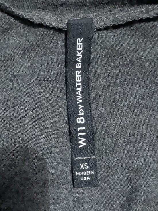Walter Baker Classic Charcoal Scoop Tank Maxi Dress Women's XS