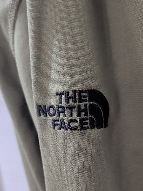 NWOT The North Face Olive Green Shiner Beer Men's Quarter-Zip Pullover - Large