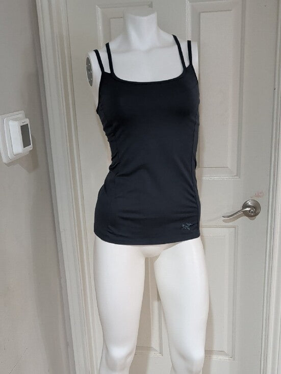 Arc'teryx Navy Blue Double-Strap Athletic Tank Top Racerback Women's XS