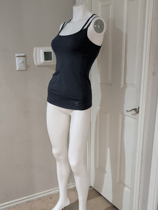 Arc'teryx Navy Blue Double-Strap Athletic Tank Top Racerback Women's XS