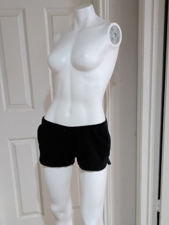 Brandy Melville Black Waffle-Knit Athletic Shorts Women's Small