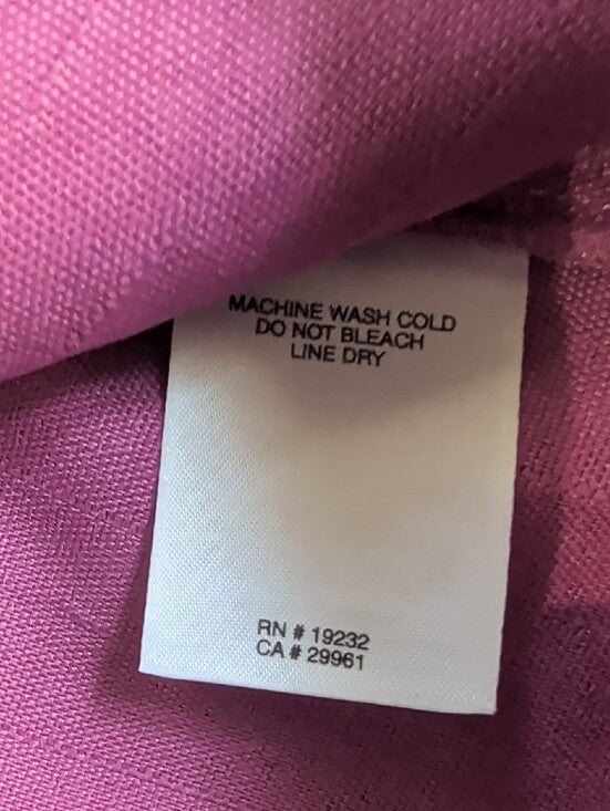 Alfred Dunner Textured Round-Neck Button Jacket in Raspberry Women's 12