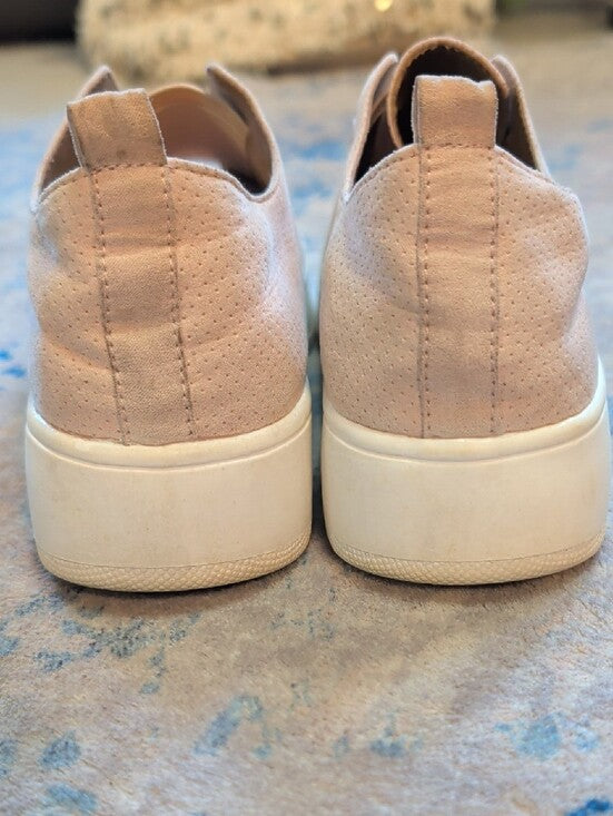 Steve Madden Slip-On Platform Sneakers in Blush Pink Women's 7