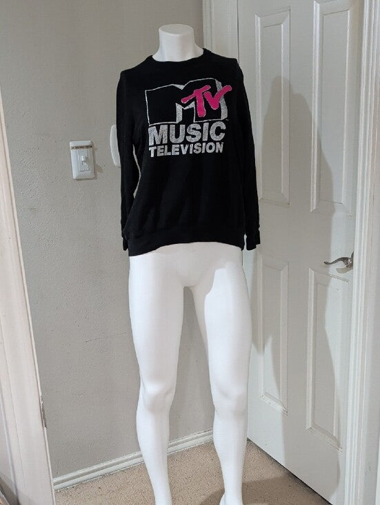 Retro MTV Graphic Sweatshirt Women's Medium