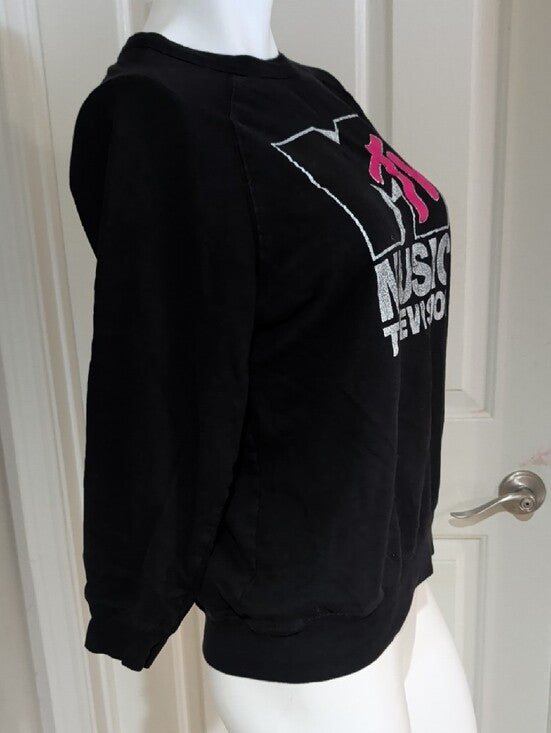 Retro MTV Graphic Sweatshirt Women's Medium