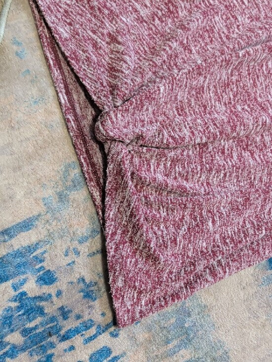 Art Class Marled Heathered Pink Long Sleeve Crewneck Top Girls Large (10-12)