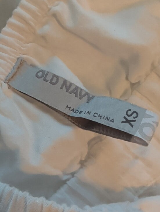 Old Navy White Linen/Cotton Halter Maxi Dress Spring 2010 Release XS