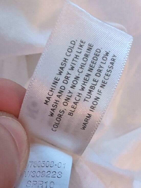 Old Navy White Linen/Cotton Halter Maxi Dress Spring 2010 Release XS