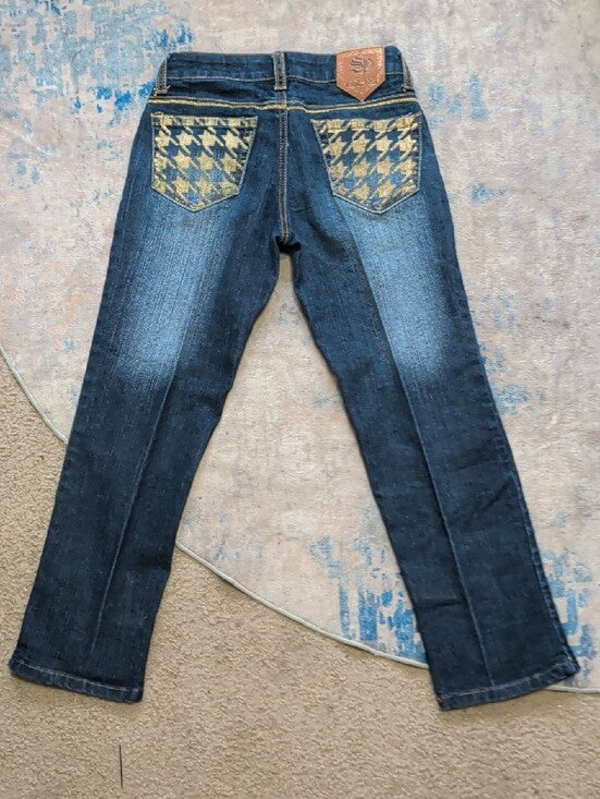 South Pole Dark Blue Ultra Low-Rise Straight Leg Jeans Women's 3