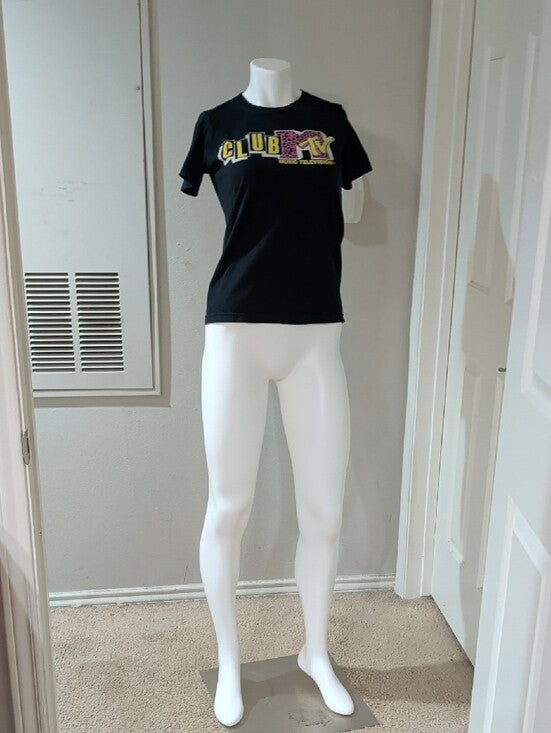 Authentic Vintage MTV Clubhouse Short-Sleeve Tee Women's Large 90s