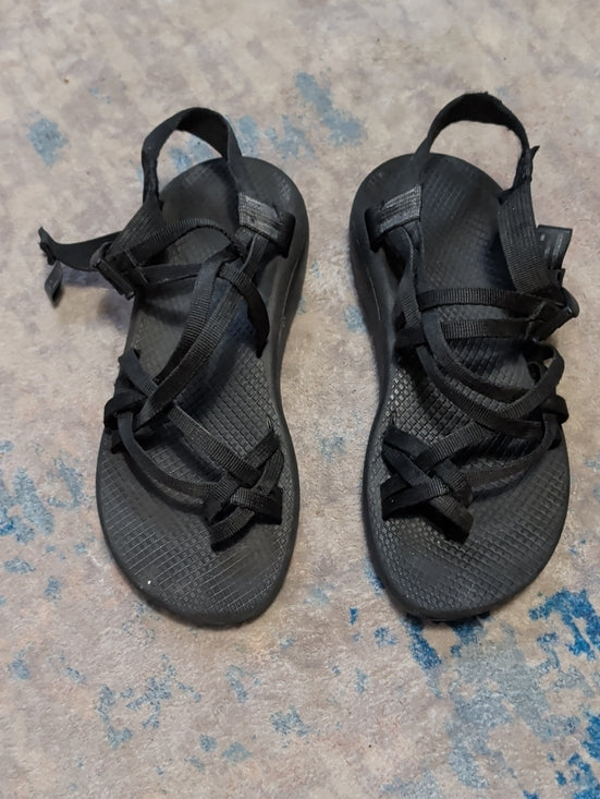 Chaco Zx2 Classic Athletic Strappy Sandals Womens 10 Black Adjustable