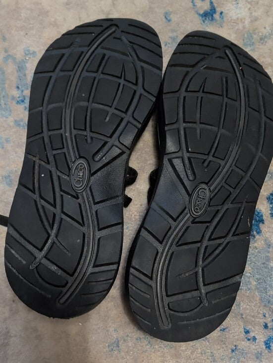 Chaco Zx2 Classic Athletic Strappy Sandals Womens 10 Black Adjustable