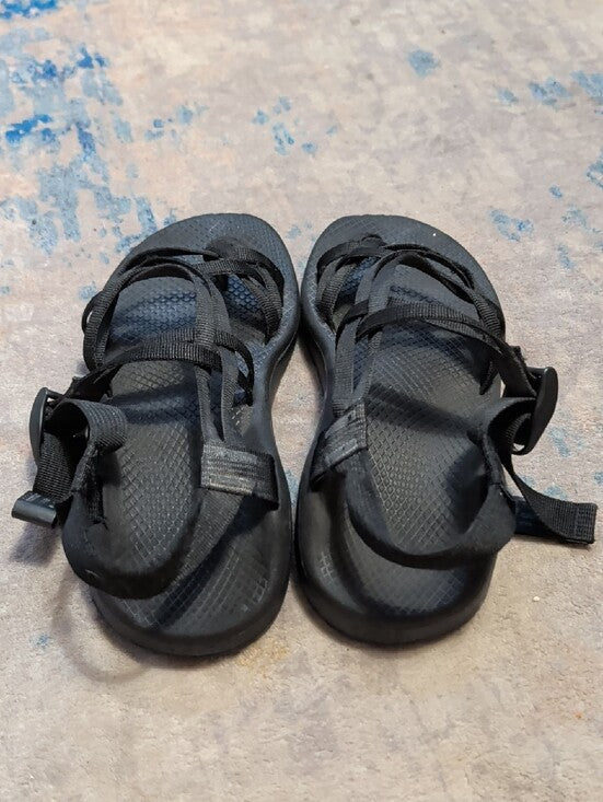 Chaco Zx2 Classic Athletic Strappy Sandals Womens 10 Black Adjustable