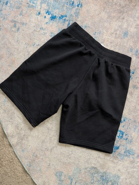 NWT adidas Black Kids Trefoil Athletic Shorts Boys Medium (10-12) New