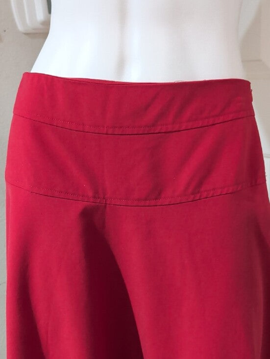 Edyn Clothing Crimson Circle Skirt with Wide Waistband Women's M/L
