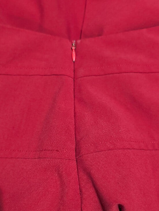 Edyn Clothing Crimson Circle Skirt with Wide Waistband Women's M/L