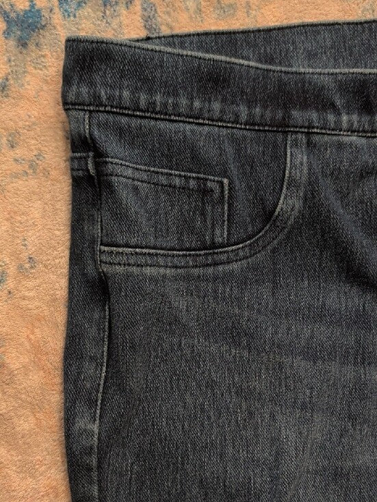 SPANX Dark Indigo Pull-On Jeggings - Sleek Skinny Fit Women's XL