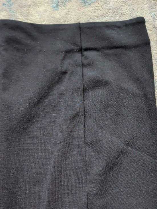 NWOT Ann Taylor Tailored Stretch  Black Pencil Skirt Women 12 Petite