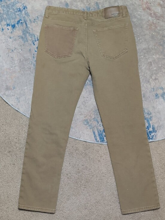 Weatherproof Vintage Tan Chino Pants - Classic Straight Fit - Men's 36x34