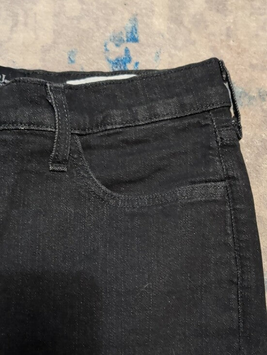 NYDJ High-Rise Black Flare Stretch Jeans Women's 12P US