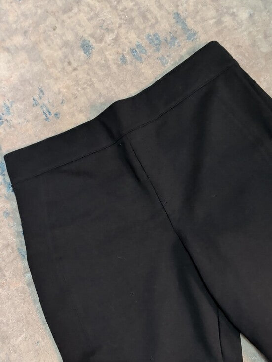 SPANX Women's Workwear Sleek Black Straight-Leg Pull-On Pants Women's XL