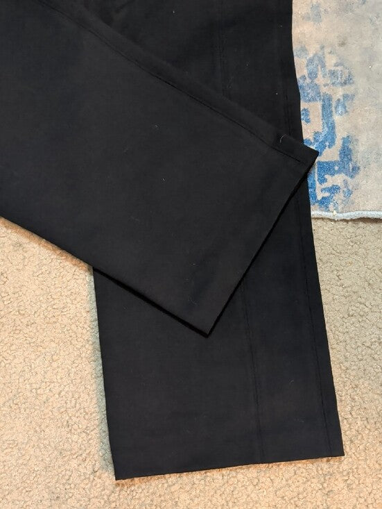 SPANX Women's Workwear Sleek Black Straight-Leg Pull-On Pants Women's XL