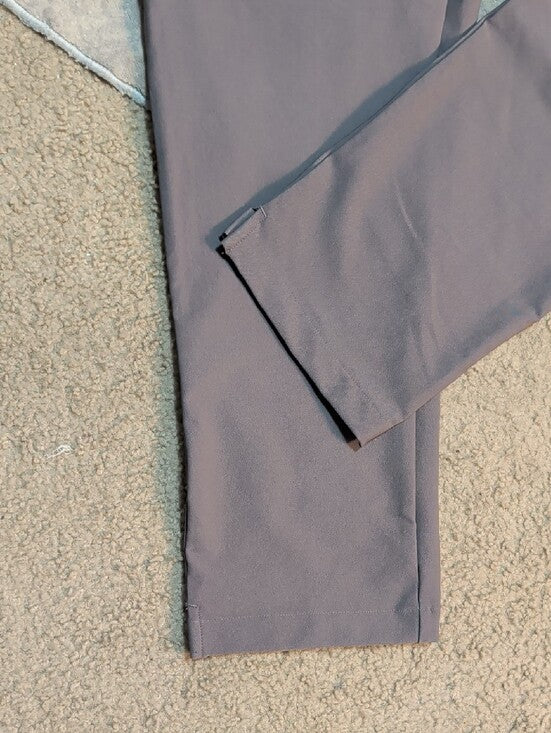 NWT adidas Cropped High-Rise Ankle Pants in Taupe Women's Large