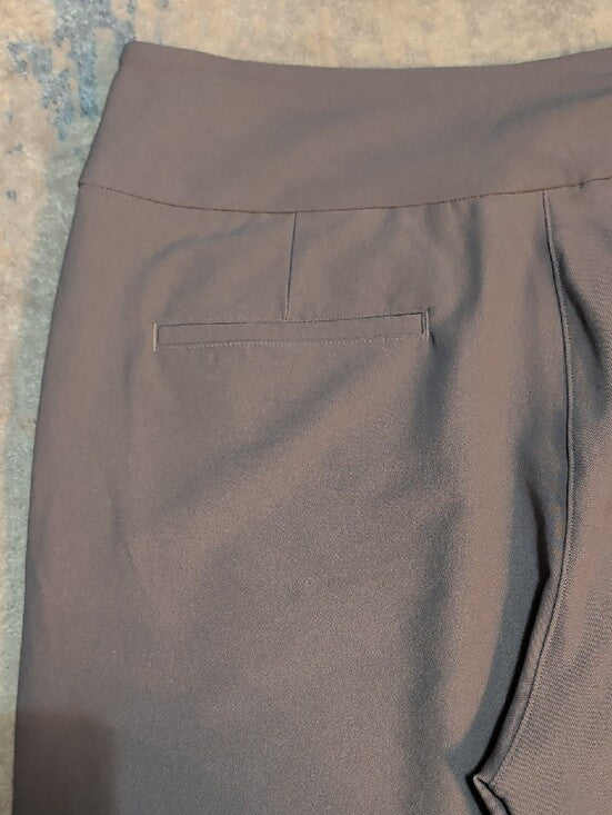 NWT adidas Cropped High-Rise Ankle Pants in Taupe Women's Large