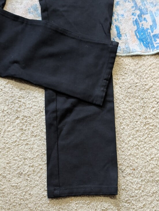 NYDJ Black Slim Fit Chino Pants Women's 12 US