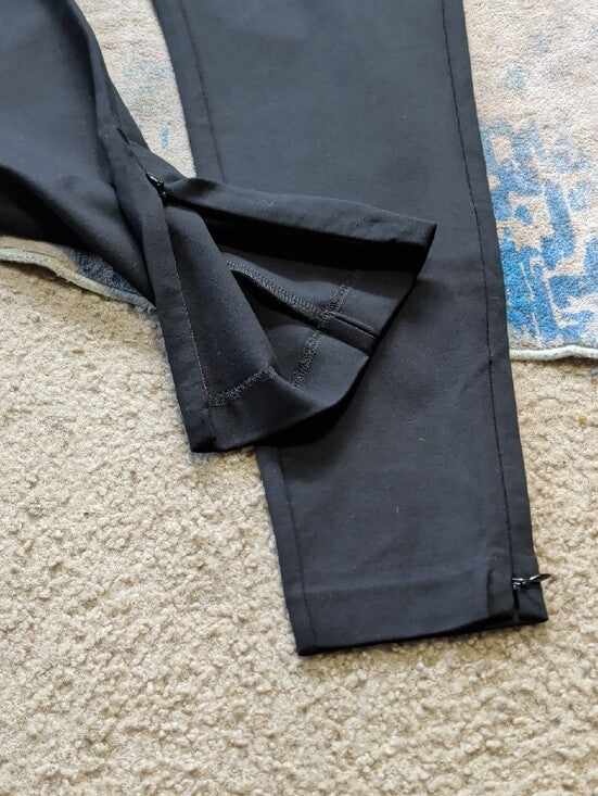 Chico's Black Stretch Skinny Ponte Pants Women's 12R US
