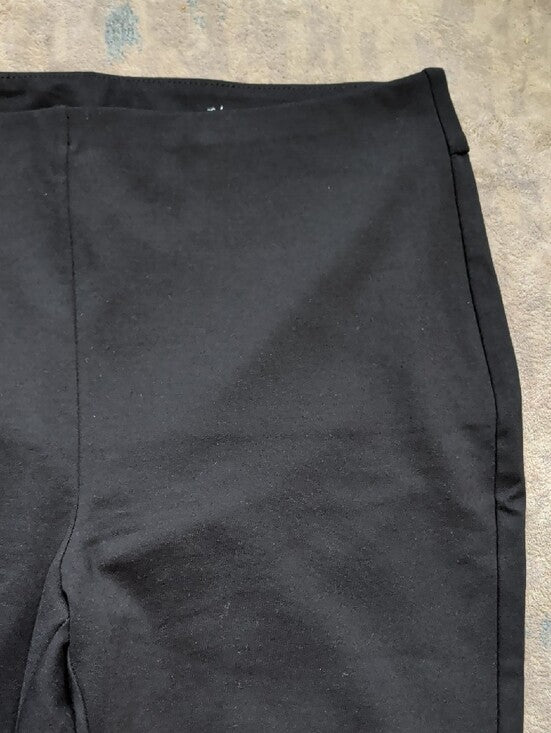 Chico's Black Stretch Skinny Ponte Pants Women's 12R US