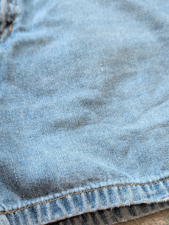 VTG Tommy Hilfiger Light Blue Denim Shorts 100% Cotton Women's Size 3