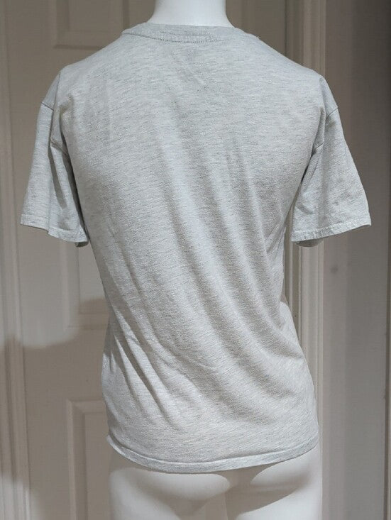 Retro MTV Graphic Tee With Mona Lisa Logo Teens Size 12 / Women's Small