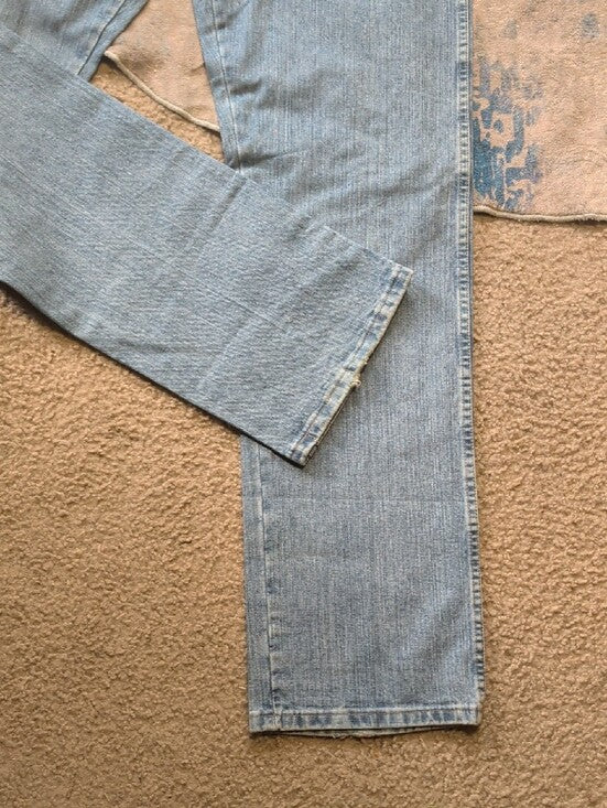 Wrangler 20X Light Blue Straight Leg Jeans - Classic Fit - Men's 36"X38"