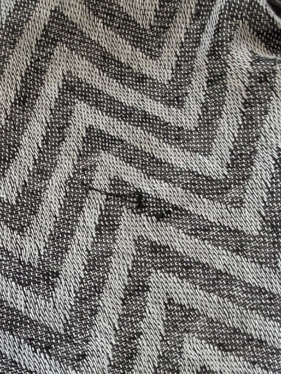 Women's Chevron Infinity Scarf - Gray