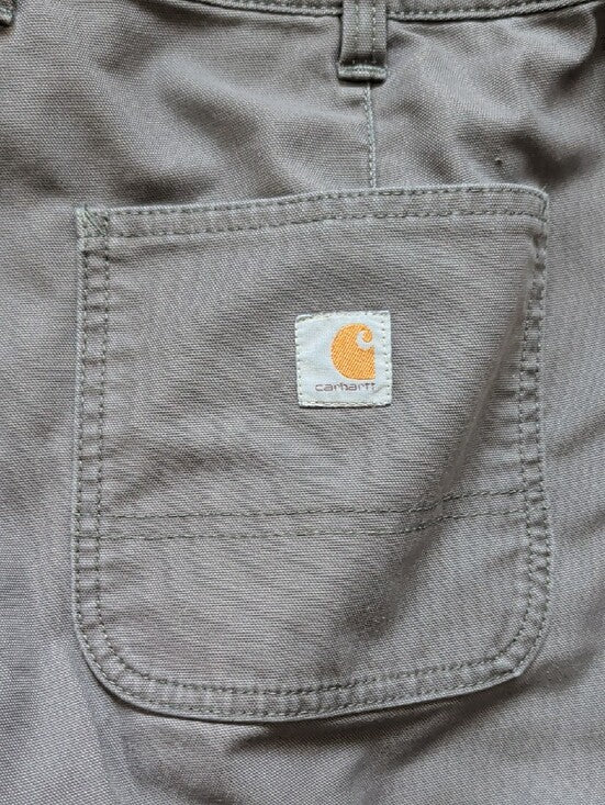 Carhartt Gray Straight Utility Chino Pants Women's 10 US