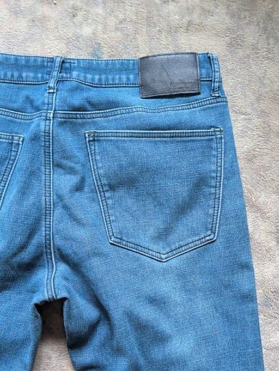Weatherproof Men's Straight Jeans in Light Blue 34x30