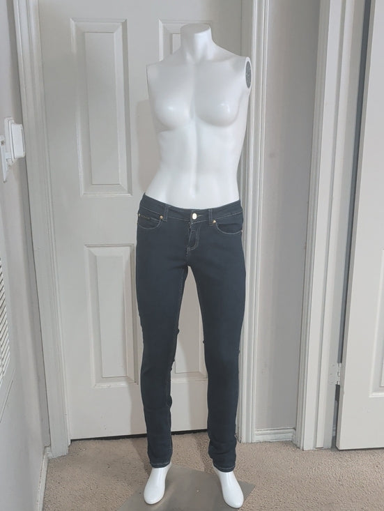 Rocawear Women’s Dark Blue Skinny Jeans Size 5 (Small)