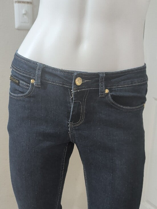 Rocawear Women’s Dark Blue Skinny Jeans Size 5 (Small)