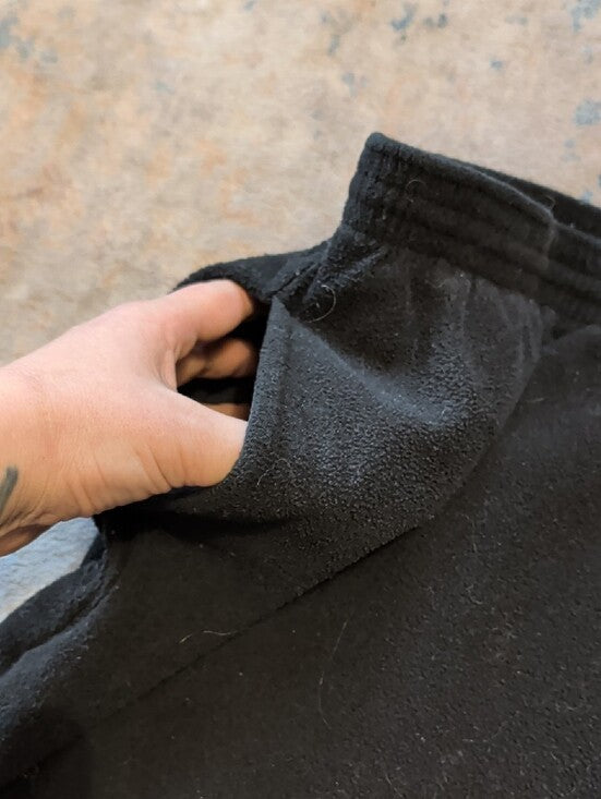 Perry Ellis Black Cozy Fleece Joggers Men's XL