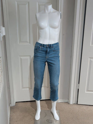 Madewell Light Blue Cali Demi-Boot Jeans Women's Medium (28-29) US