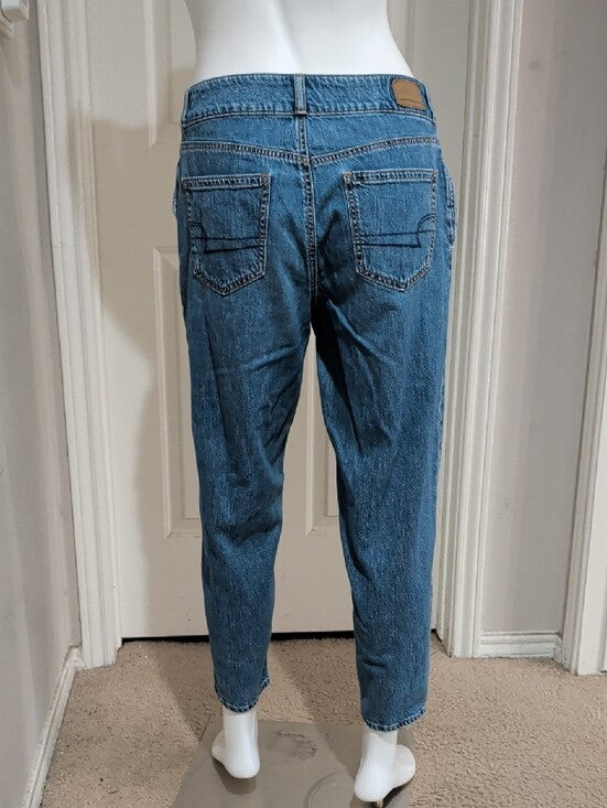 American Eagle Relaxed Mom Barrel Jeans Women's 8 US