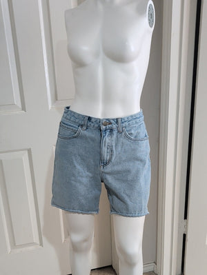 Billabong Light Blue High-Rise Denim Shorts Women's 28 US