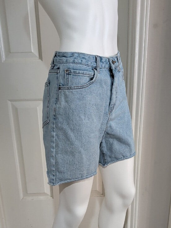 Billabong Light Blue High-Rise Denim Shorts Women's 28 US