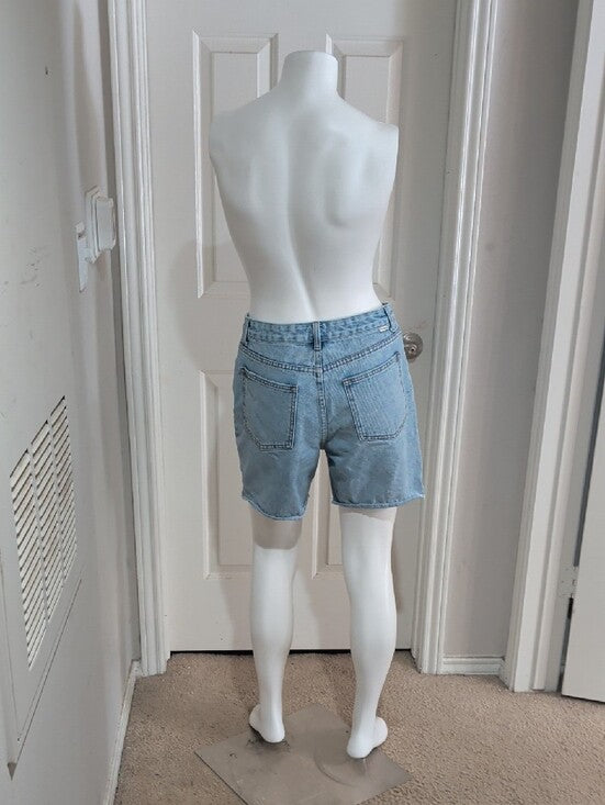 Billabong Light Blue High-Rise Denim Shorts Women's 28 US