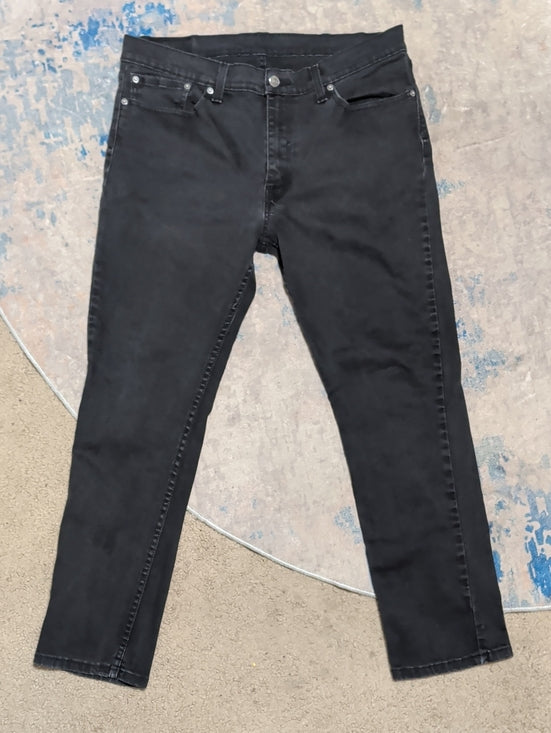 Levi's Black Skinny Jeans - Classic Slim Fit - Men's W34"X28" US